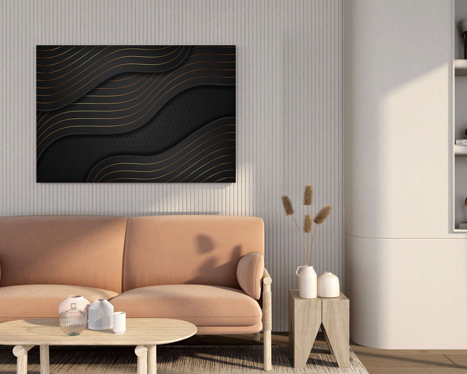 Framed Canvas Art for Bedroom, Office & Hotels